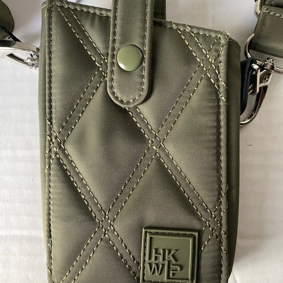 IHKWIP Call Me Later Cell Phone Crossbody Military Olive New - Picture 4 of 16